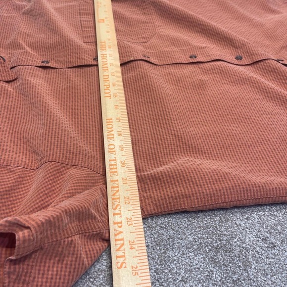Royal Robbins men relaxed fit coupe short sleeve button up shirt sz Large hiking - Picture 5 of 11
